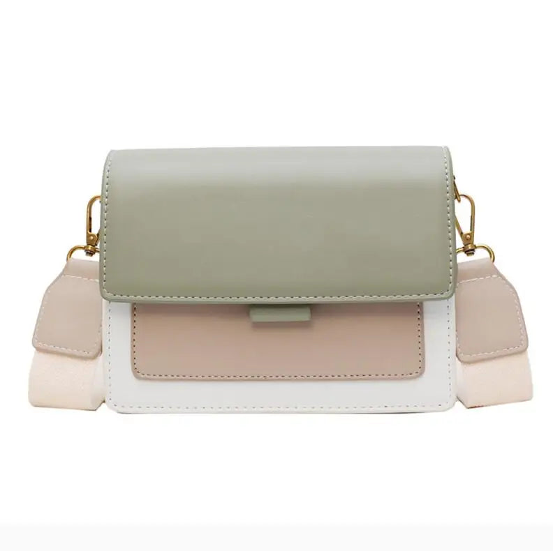 Women's Trendy Crossbody Bag |Crossbody Purses |Trendy Soft Leather Crossbody Bags | Shoulder Handbags | Womens Purses | Small Crossbody Bags | contrast color leather crossbody bags | women travel handbag |  Shoulder Messenger Bag | Cross Body Bag | Small Flap Bag |   