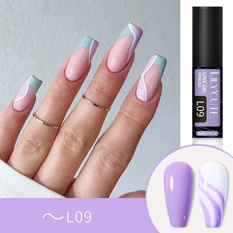 Liner Gel nail Polish | Metallic Painting Liner Gel | Super-Bright Metallic Liner |Gold Silver Mirror Gel Nail Polish |  liner art gel polish | Glitter Nail Art Gel Liner |  Diamond Painted Polish |  Gel Nail Polish |   Metallic Painting nail gel | Nail Polish | Nail Gel |  Liner Gel Nail Art | Striping Nail Gel