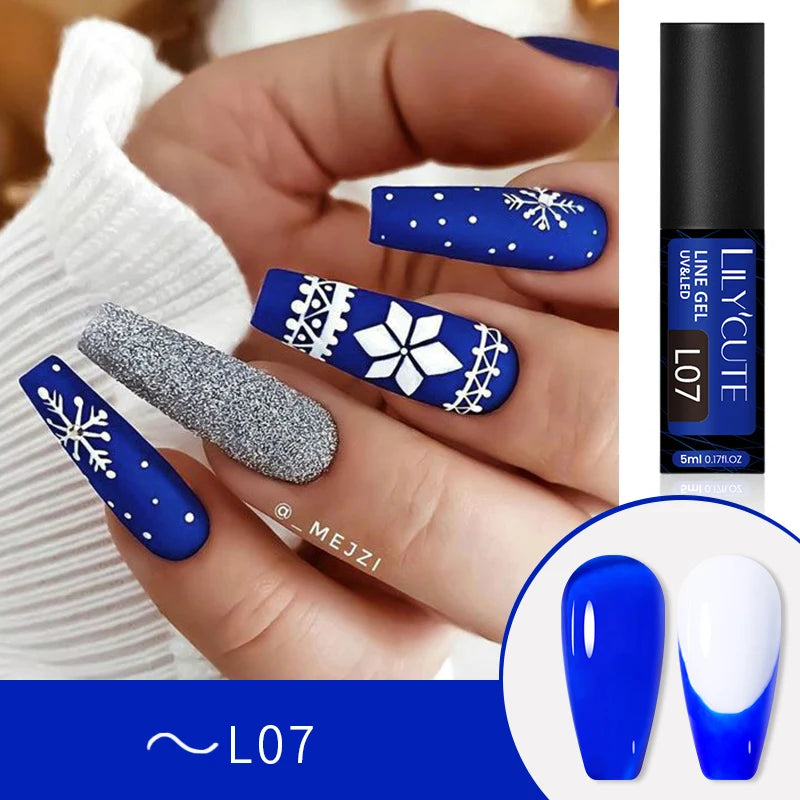 Liner Gel nail Polish | Metallic Painting Liner Gel | Super-Bright Metallic Liner |Gold Silver Mirror Gel Nail Polish |  liner art gel polish | Glitter Nail Art Gel Liner |  Diamond Painted Polish |  Gel Nail Polish |   Metallic Painting nail gel | Nail Polish | Nail Gel |  Liner Gel Nail Art | Striping Nail Gel