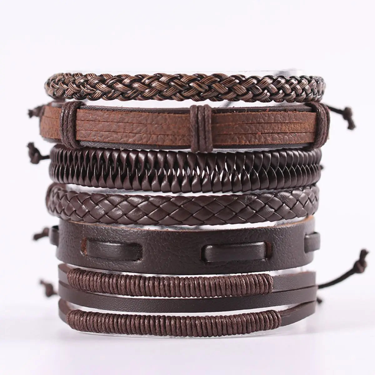 Leather Bracelets |  Best men's leather bracelets  |  Multi-layer Leather Bracelet  |  Leather Cuff Bracelet | Classic Black  Bracelet |   Wrap Bracelet |  Luxury Men's Leather Bracelets |    Unique style  Bracelets | Mens Braided Leather Bracelet |  Round leather bracelet | 