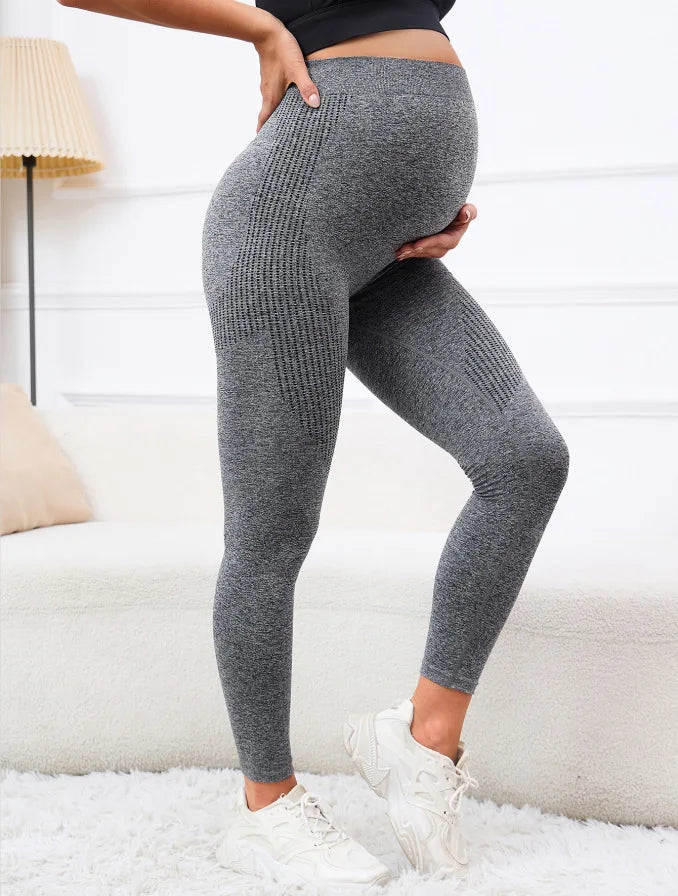 High Waist Maternity Leggings |Belly Support Postpartum Leggins |  elastic high waist and body support | Maternity Leggings |  Body Shaper Trousers |  Slimming Leggings |  Best postpartum leggings | Women Pregnant Pants |   Leggings Trousers Slim for Women |   Shapewear for Pregnant Women  