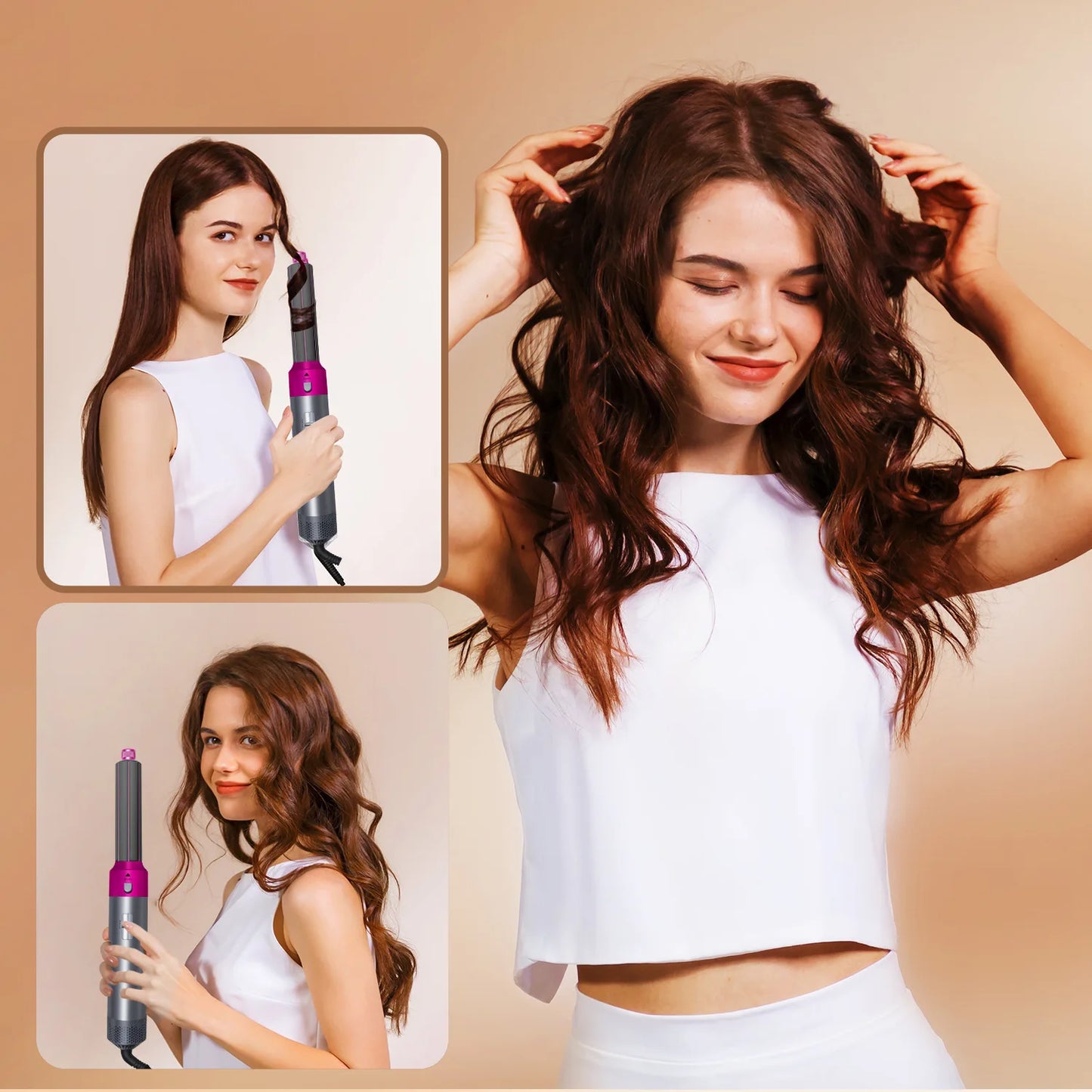 5 IN 1 Multi Hair Styler |  blow dryer brush |  hair dryer  |  Multi Hair Styler | 5 in 1 Hair Dryer Styling Tool |   Hair Multi Styler.|multi-function Professional Styling Tool  |  5 in 1 hair dryer, |  5 In 1 Electric Blow Dryer  |  5 In 1 Hair Air Wrap Styler |  multi-functional hot air comb