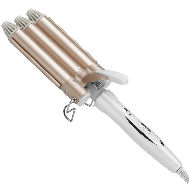 Automatic Hair Curler, |  Hair Waver  | 3 Barrel Ceramic Curling Iron  |Hair Curler |   Curling Irons | Triple Barrel Deep Waver  |  Hair Curler Wand  | Best Curling Wand  |  Electric  Hair rollers  |  Professional Hair Curler 