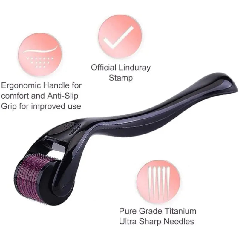 derma roller |  microneedling |  skin rejuvenation |  wrinkle reduction | collagen production|  medical-grade micro needles|  skincare tool|  unisex beauty tool | improved skin texture