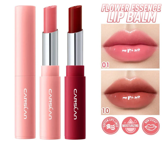 Flower Essence Color Lip Balm, Natural Lip Balm, Moisturizing Lip Balm, Non-Sticky Lip Balm, Long-Lasting Lip Balm, Natural Lip Color, Sheer Lip Color, Buildable Lip Color, Lip Plumper, Lip Care, Makeup, Gentle Formula, Everyday Use