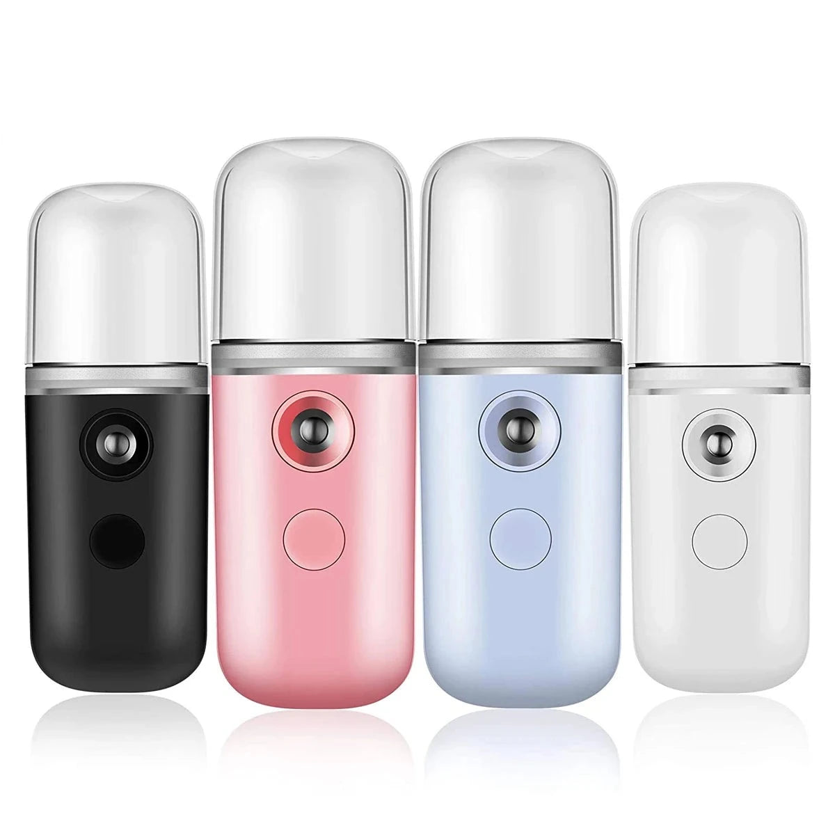 mini facial steamer |  nano mist sprayer  | portable humidifier |  facial hydration | cool mist technology |  skincare tool | travel essential |  office beauty tool  | makeup prep |    portable hydration