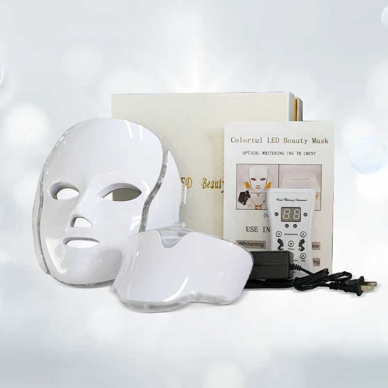  Infrared Beauty Mask, LED Light Therapy, Multifunctional Mask, Skin Rejuvenation, Anti-Aging, Acne Treatment, Skin Brightening, Skin Tone Evenness, Radiant Skin, Home Spa Treatment, Suitable for All Skin Types, Adjustable Straps, Hands-Free Operation, Gentle on Sensitive Skin