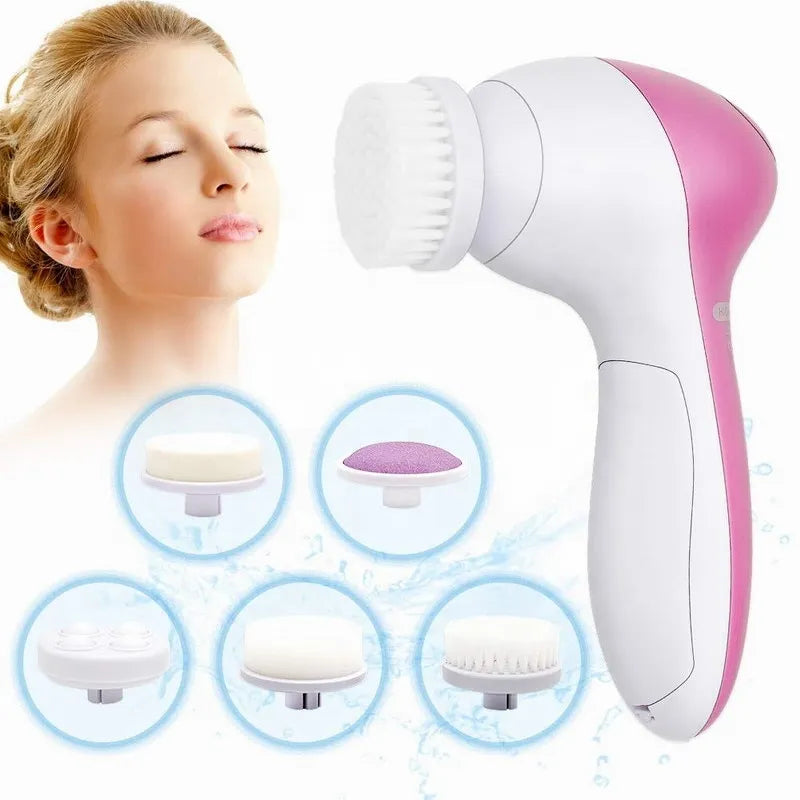 electric facial cleanser |  facial cleansing brush  | face wash machine  | spa skin care tool | blackhead removal tool |  exfoliating brush |  facial massage | waterproof facial cleanser |  multi-function skincare tool | deeper pore cleansing