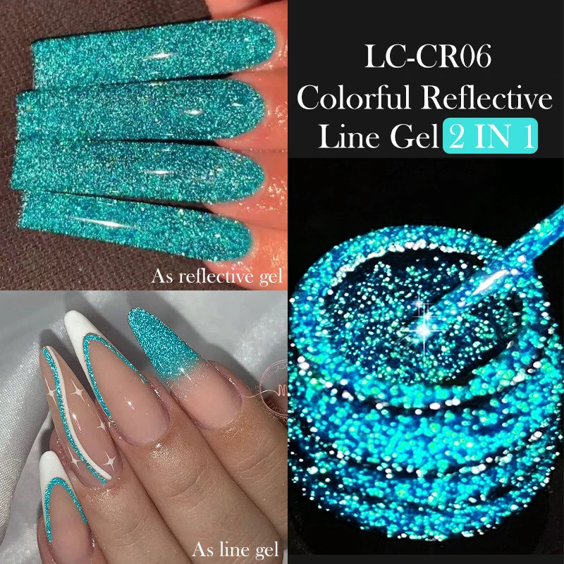 Liner Gel nail Polish | Metallic Painting Liner Gel | Super-Bright Metallic Liner |Gold Silver Mirror Gel Nail Polish |  liner art gel polish | Glitter Nail Art Gel Liner |  Diamond Painted Polish |  Gel Nail Polish |   Metallic Painting nail gel | Nail Polish | Nail Gel |  Liner Gel Nail Art | Striping Nail Gel