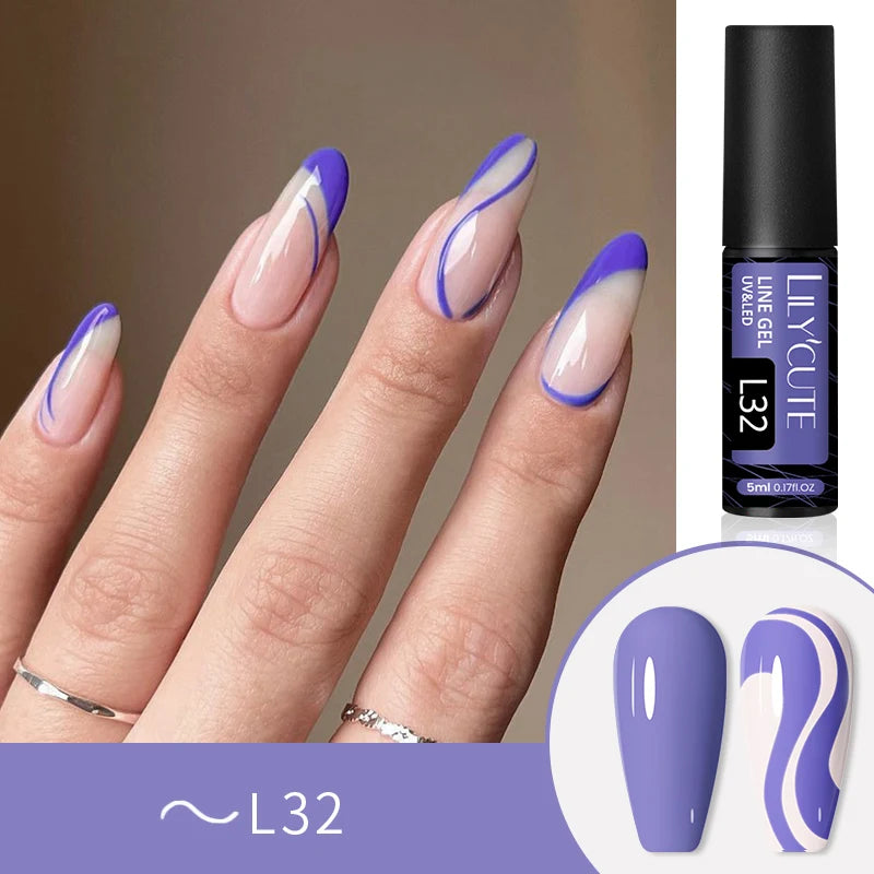 Liner Gel nail Polish | Metallic Painting Liner Gel | Super-Bright Metallic Liner |Gold Silver Mirror Gel Nail Polish |  liner art gel polish | Glitter Nail Art Gel Liner |  Diamond Painted Polish |  Gel Nail Polish |   Metallic Painting nail gel | Nail Polish | Nail Gel |  Liner Gel Nail Art | Striping Nail Gel