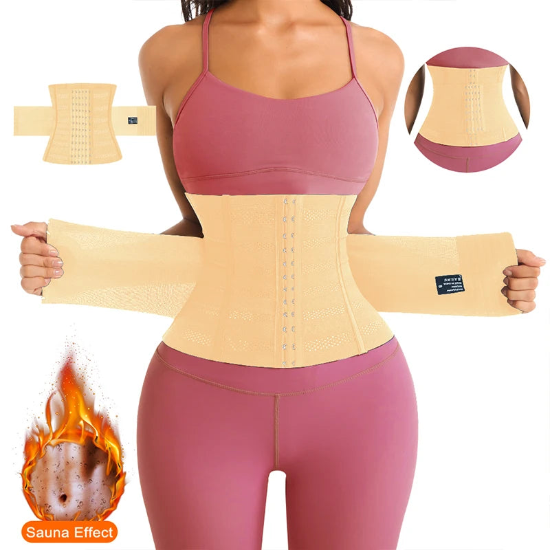 Double Belt Waist Cincher | Flat Belly Postpartum Wrap  |  Slimming Body Shaper | Shapewear Flat Belly |   Waist Trainer |  Waist Trainer Corset Shapewear |   Shapewear Tummy Control |    Waist Cinchers |  Girdle Body Shapewear | body shaper | Waistband Shaping Jumpsuit