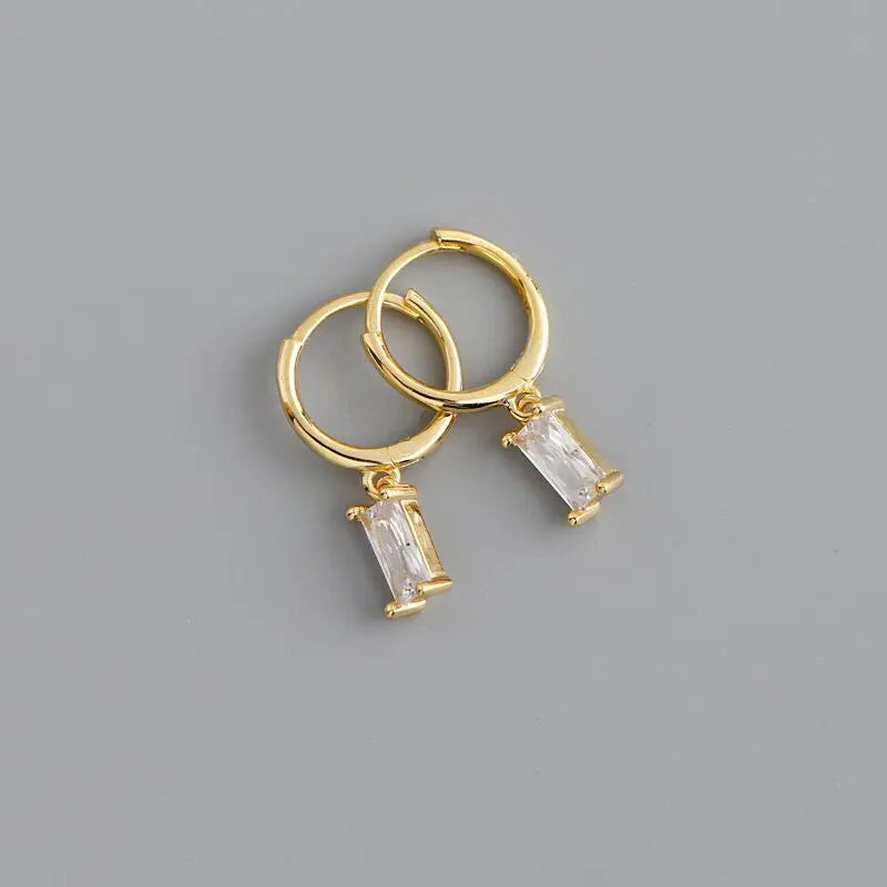 Huggies Hoop Earrings |  Stainless Steel Little earrings |Tiny Crystal Zirconia  Earrings |    Piercing Jewelry | tiny huggie hoop earrings   |  Small Hoop Earrings  |   Pandora earrings