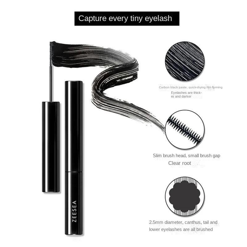 Slim Curling Mascara, Beauty Mascara, Waterproof Mascara, Lengthening Mascara, Curling Mascara, Volumizing Mascara, Cruelty-Free Mascara, Non-Toxic Mascara, Slim Lashes, Lifted Lashes, Dramatic Lashes