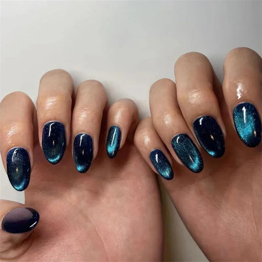 Colorful Glossy Fake Nails |  Reusable False Nails | Fake Nails |  False Nails | Nail Extention  | nail tips |Shiny Artificial  False Nails | Acrylic False Nails | Short Fake Nails | False Nails Art    