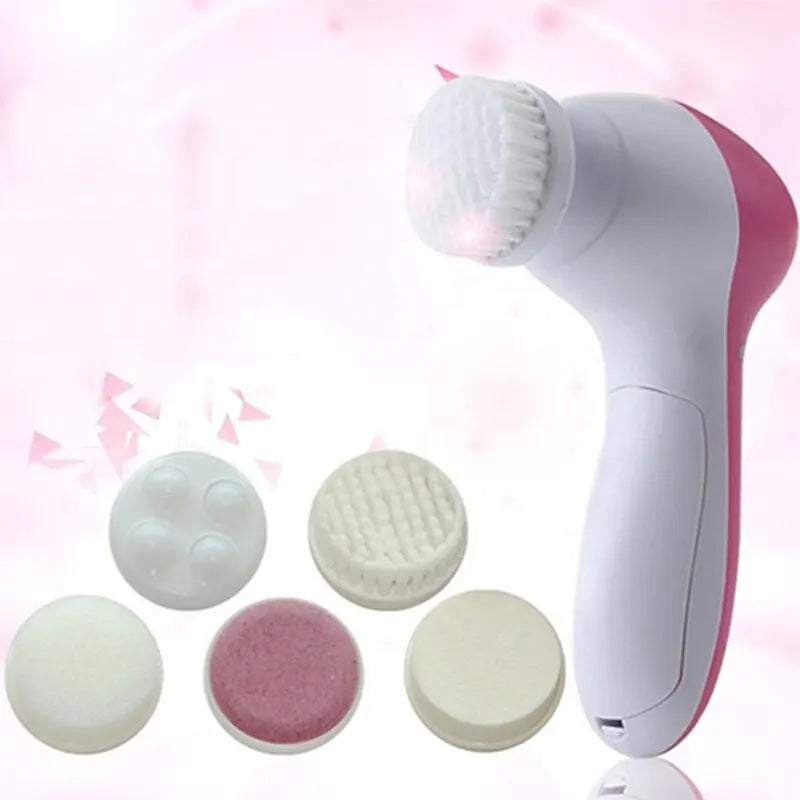 electric facial cleanser |  facial cleansing brush  | face wash machine  | spa skin care tool | blackhead removal tool |  exfoliating brush |  facial massage | waterproof facial cleanser |  multi-function skincare tool | deeper pore cleansing