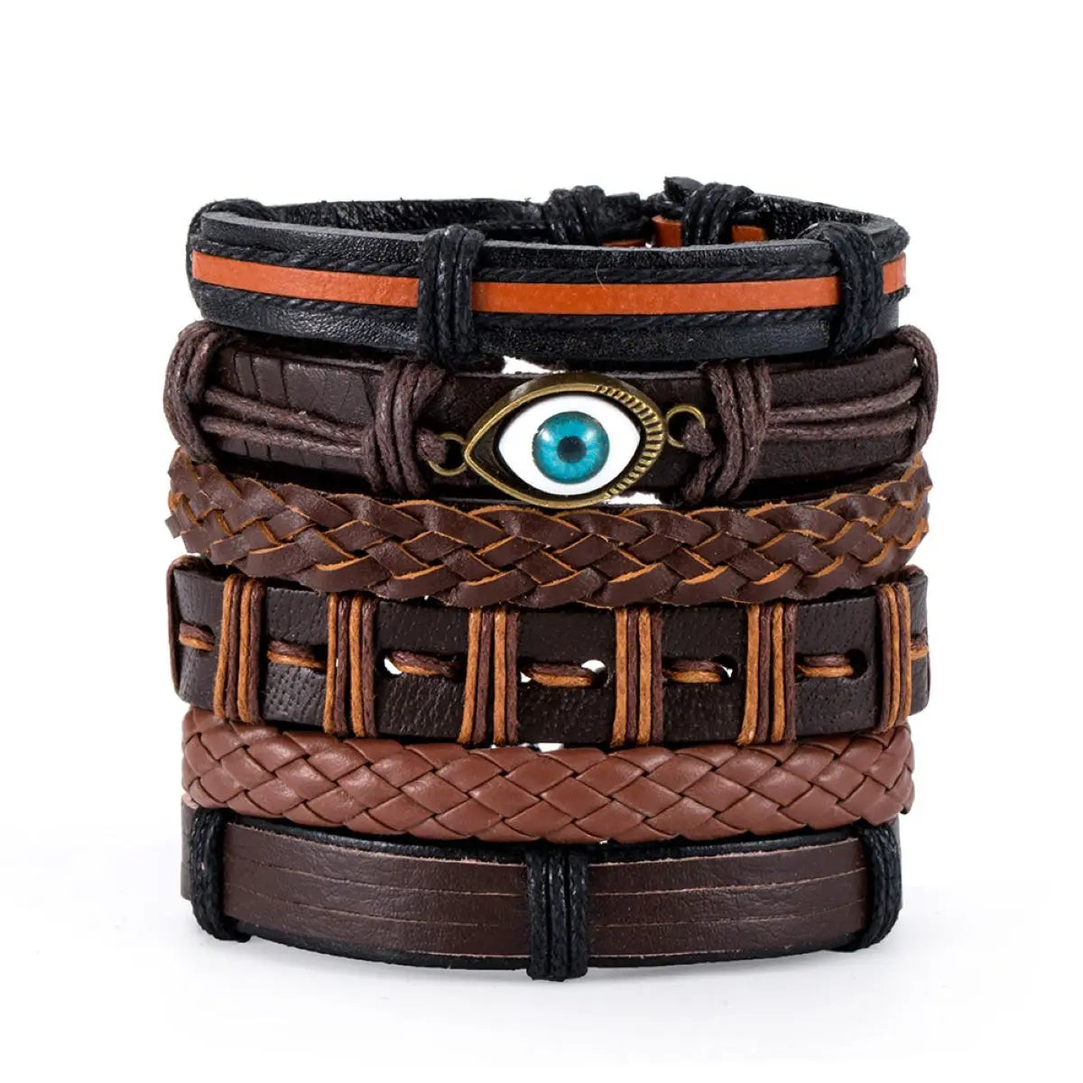 Leather Bracelets |  Best men's leather bracelets  |  Multi-layer Leather Bracelet  |  Leather Cuff Bracelet | Classic Black  Bracelet |   Wrap Bracelet |  Luxury Men's Leather Bracelets |    Unique style  Bracelets | Mens Braided Leather Bracelet |  Round leather bracelet | 